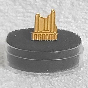Toronto City Hall Skyline Brass Pin!!